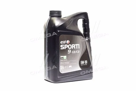 Олія моторна. SPORTI 9 C2/C3 5W-30 (Каністра 5л) ELF 214253