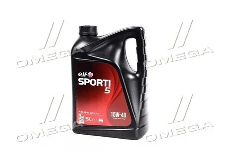 Олія моторна. SPORTI 5 15W-40 (Каністра 5л) ELF 214300