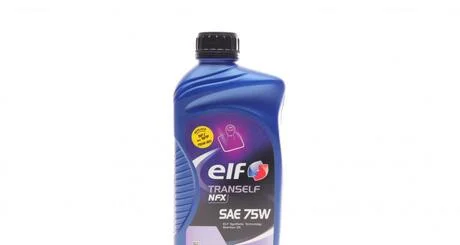 Олія трансміс. TRANSELF NFX SAE 75W (Каністра 1л) ELF 223519