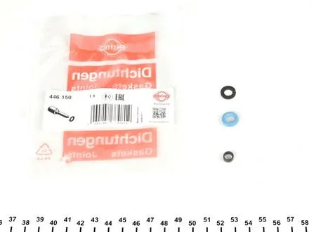 Комплект кілець ущільнювачів, клапанна форсунка VAG 1,0/1,2/1,4 TSI (4) ELRING 446.150