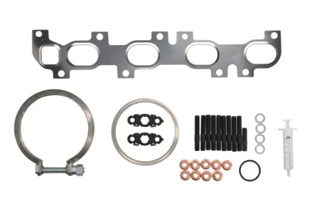 Монтажний комплект турбіни (з прокладками) ((із болтами і прокладками) з інструкцією по монтажу) AL ELRING 651340