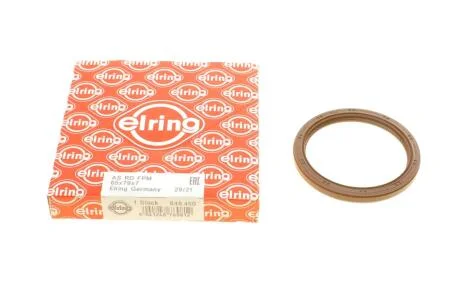 Сальник колінвалу ELRING 848450