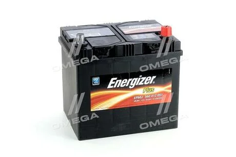 Аккумулятор 60Ah-12v Plus (232х173х225), R,EN510 Energizer 560 412 051