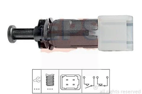 Датчик(4комплекта) зад.стоп Nissan Primastar/Renault M EPS 1810149