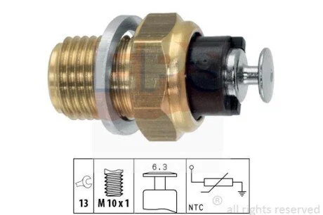 Датчик температуры масла Audi 80/100 EPS 1.830.093