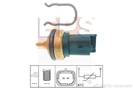 Датчик температуры охол. Citroen Berlingo 1.6 08-/Peugeot 206/207/308 1.4-1.6 07- EPS 1.830.328