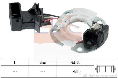 Датчик Холла запалювання Bosch VW Polo,Golf,Jetta 1.4/1.6,1.8,2.0 85-91 EPS 1 906 233