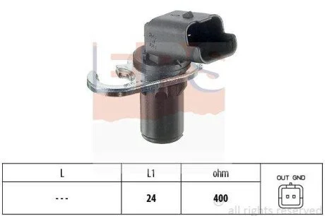 Датчик коленвала EPS 1953293