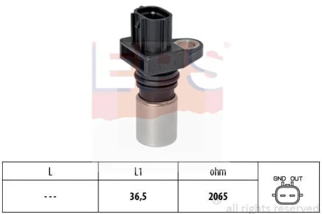 Датчик положення колінчастого валу EPS 1.953.417