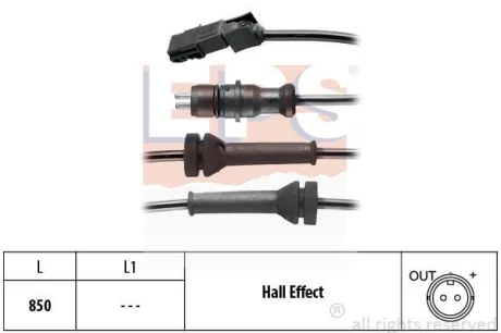 Датчик ABS EPS 1.960.052