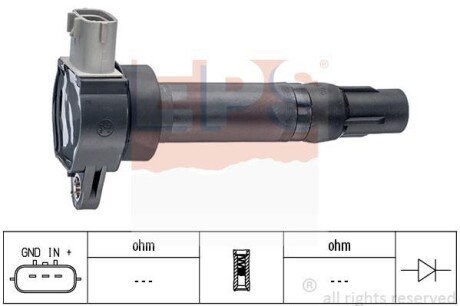 Катушка зажигания Citroen C4 Aircross 16 12- /Mitsubishi Lancer VIII 15/16 08-/Peugeot 4008 16 EPS 1970505