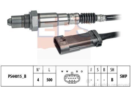 Лямбда-зонд Renault Clio/Megane/Scenic/Kangoo 1.4-2.0 98- EPS 1.998.280