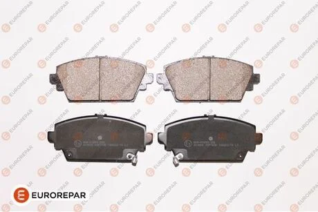 Колодки гальмівні дискові (комплект 4 шт) EUROREPAR 1617267380