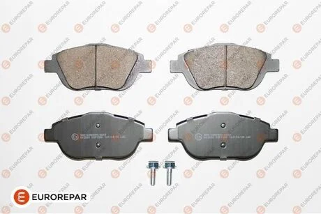 Фото колодки гальмівні EUROREPAR 1617275680 КОЛОДКИ ГАЛЬМІВНІ EUROREPAR 1617275680