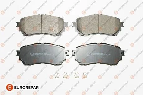 Колодки гальмівні дискові, комплект EUROREPAR 1639382280