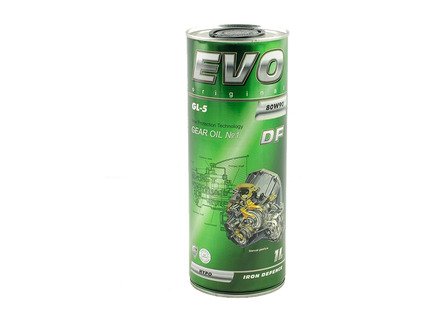 Олія трансмісійна EVO EVO DF 80W-90 GL-5 1L (фото 1)