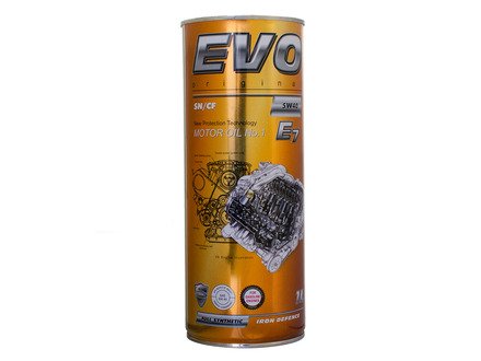 Масло моторное E7 5W-40 (1 л) EVO Evoe75w401l (фото 1)