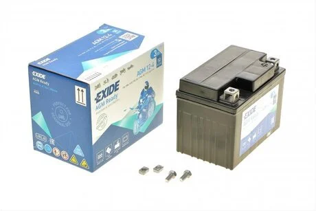 Акумулятор 3Ah 50A EXIDE AGM12-4