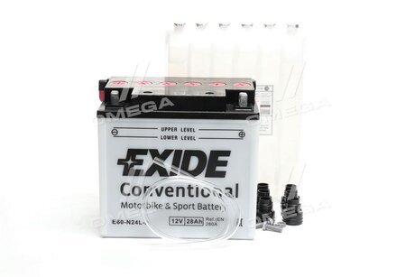 Аккумулятор 28Ah-12v (184х124х169) R, EN280 EXIDE E60-N24L-A