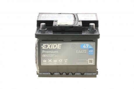Аккумуляторная батарея EXIDE EA472 (фото 1)