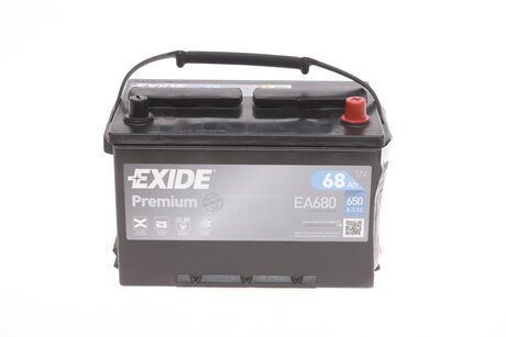 Стартерная батарея (аккумулятор) EXIDE EA680