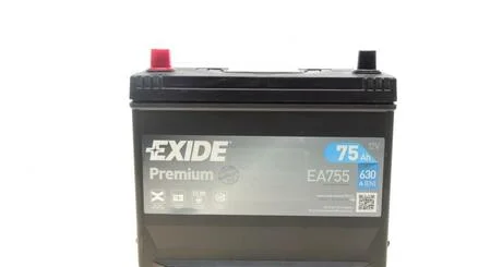 Аккумуляторная батарея EXIDE EA755