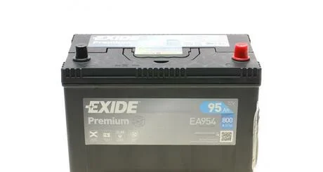 Аккумулятор 95Ah-12v PREMIUM (302х171х222),R,EN800 EXIDE EA954