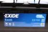 Стартерна батарея (акумулятор) EXIDE EB1100 (фото 2)