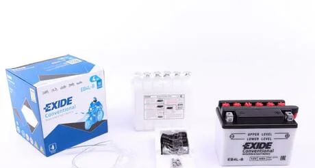 Аккумулятор 4Ah 50A EXIDE EB4L-B
