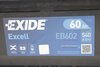 Акумулятор EXIDE EB602 (фото 4)