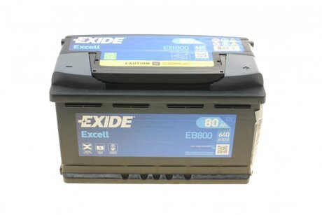 Стартерна батарея (акумулятор) EXIDE EB800