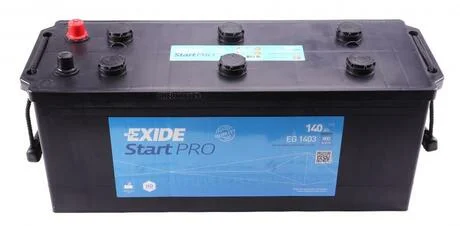 Аккумулятор 140Ah-12v Start PRO (513х189х223),полярность обратная (3),EN800 !КАТ. -10% EXIDE EG1403