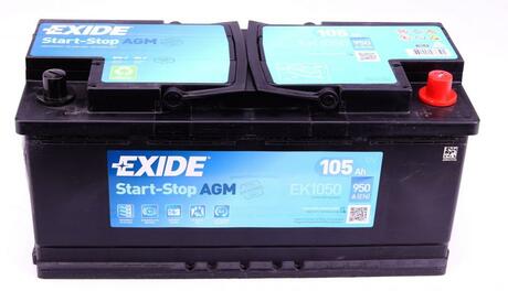 Акумулятор EXIDE EK1050 (фото 1)