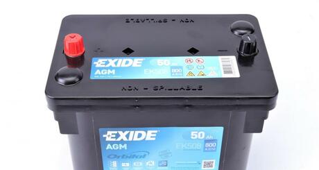 Аккумуляторная батарея EXIDE EK508 (фото 1)
