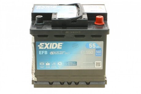 Акумулятор EXIDE EL550 (фото 1)