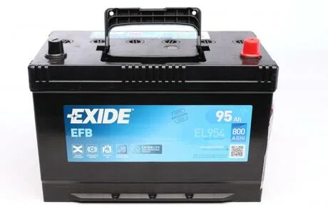 Аккумулятор 95Ah-12v EFB (306х173х222),R,EN800 EXIDE EL954