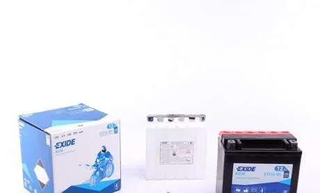 Аккумулятор сухозаряженный AGM 12Ah 200A EXIDE ETX14-BS