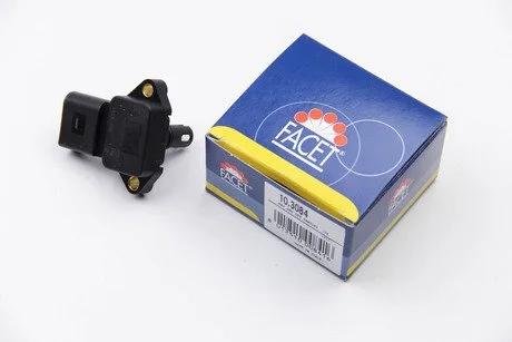 Датчик давления наддува (4 конт.) Caddy II/Golf IV/Fabia 1.4/1.6 92-09 (036 906 051) FACET 10.3084