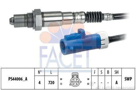 Лямбда-зонд Ford Connect 16 EcoBoost 13-> FACET 108297