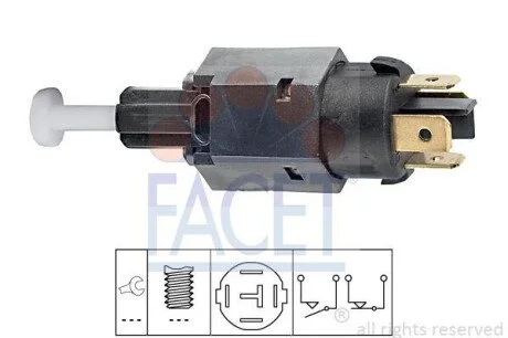 Включатель сигнала стоп FACET 7.1065