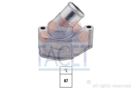 Термостат Chevrilet Captiva / Lacetti / Daewoo Leganza / Nubira / Opel Antara 16-24 97-13 (87C) з прокла FACET 78352