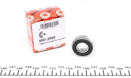 Підшипник генератора FAG 6001.2RSR
