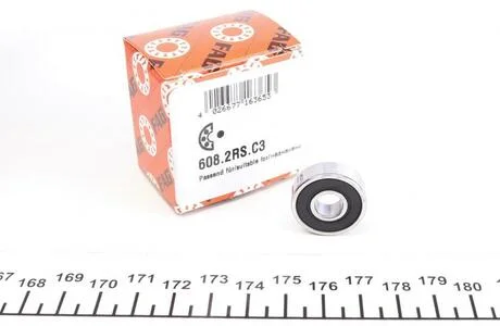 Підшипник (8x22x7) FAG 608.2RS.C3