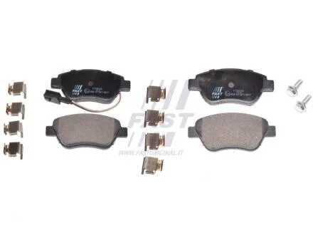 Колодки гальмівні дискові передні FIAT Grande Punto 05-10, 500 07-20, Panda 03-12, Linea 07-18; ALFA ROMEO MiTo 08-18; LANCIA Musa 04-12 FAST FT29124