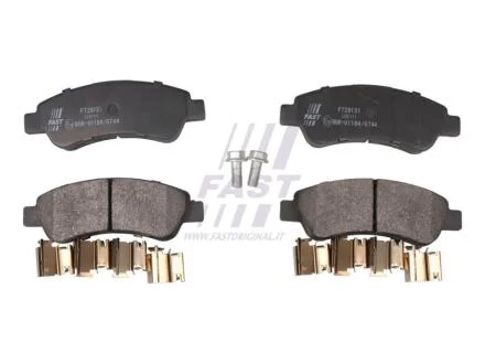 Колодки Гальмівні FIAT Ducato 06> Зад Без Датчика 12/15/17/20q System Bosch FAST FT29131