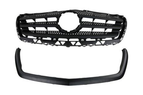 Решітка радіатора 13- VW Crafter 06-16; MERCEDES-BENZ Sprinter 906 06-18, Sprinter 909 18- FAST FT91646