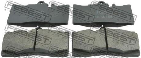 Колодки гальмівні передні FEBEST 0101UCF30F