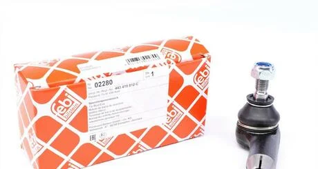 Наконечник тяги керма. AUDI 100 82 - передн. прав. (Febi) FEBI BILSTEIN 02280