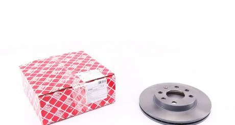 Диск гальмівний DAEWOO LANOS R13 передн. (FEBI) FEBI BILSTEIN 02806