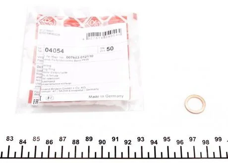 Уплотняющее кольцо FEBI BILSTEIN 04054